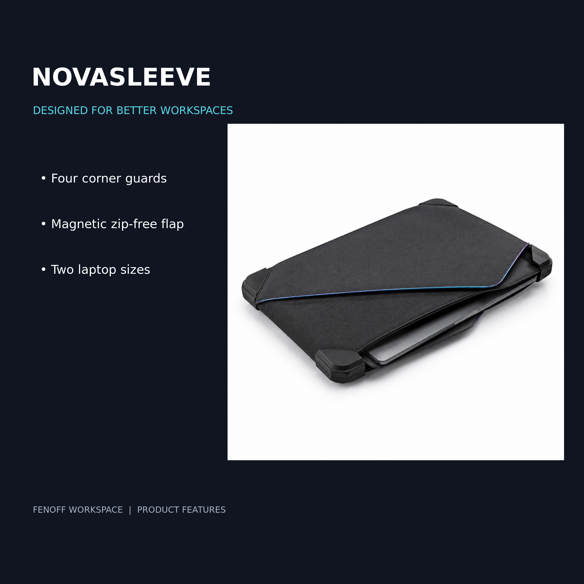 NovaSleeve Corner-Guard Laptop Sleeve