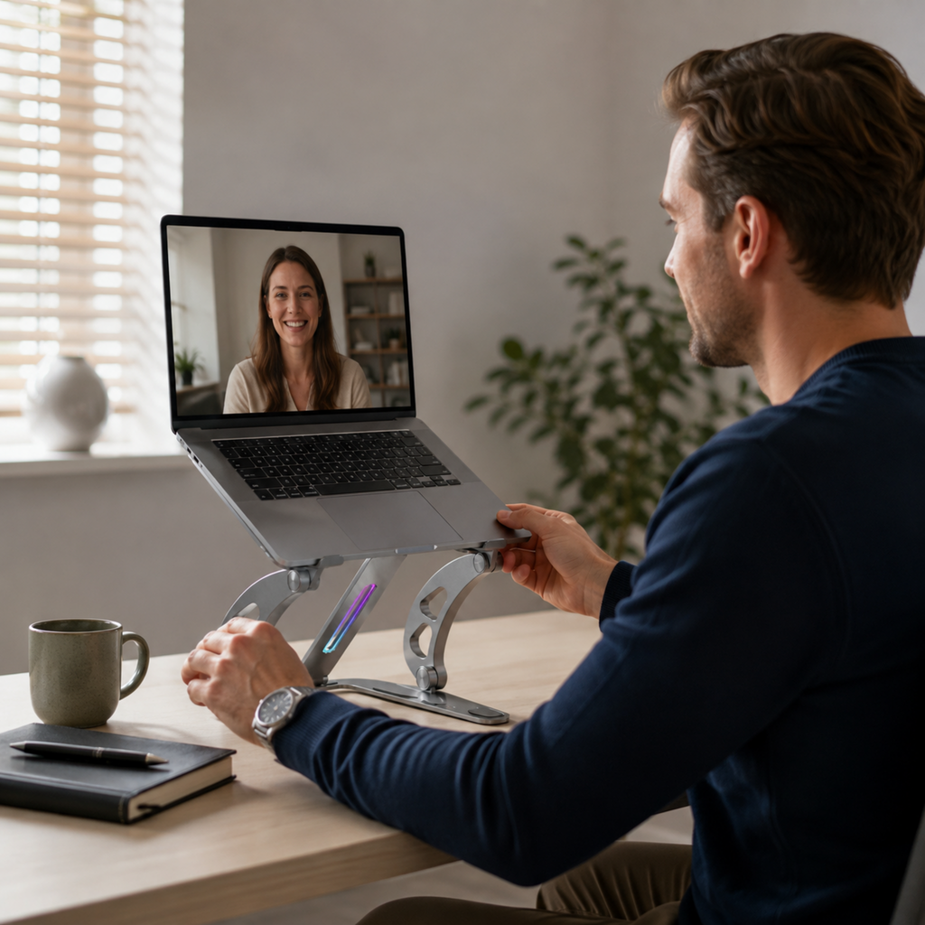 HaloFold Adjustable Laptop Stand