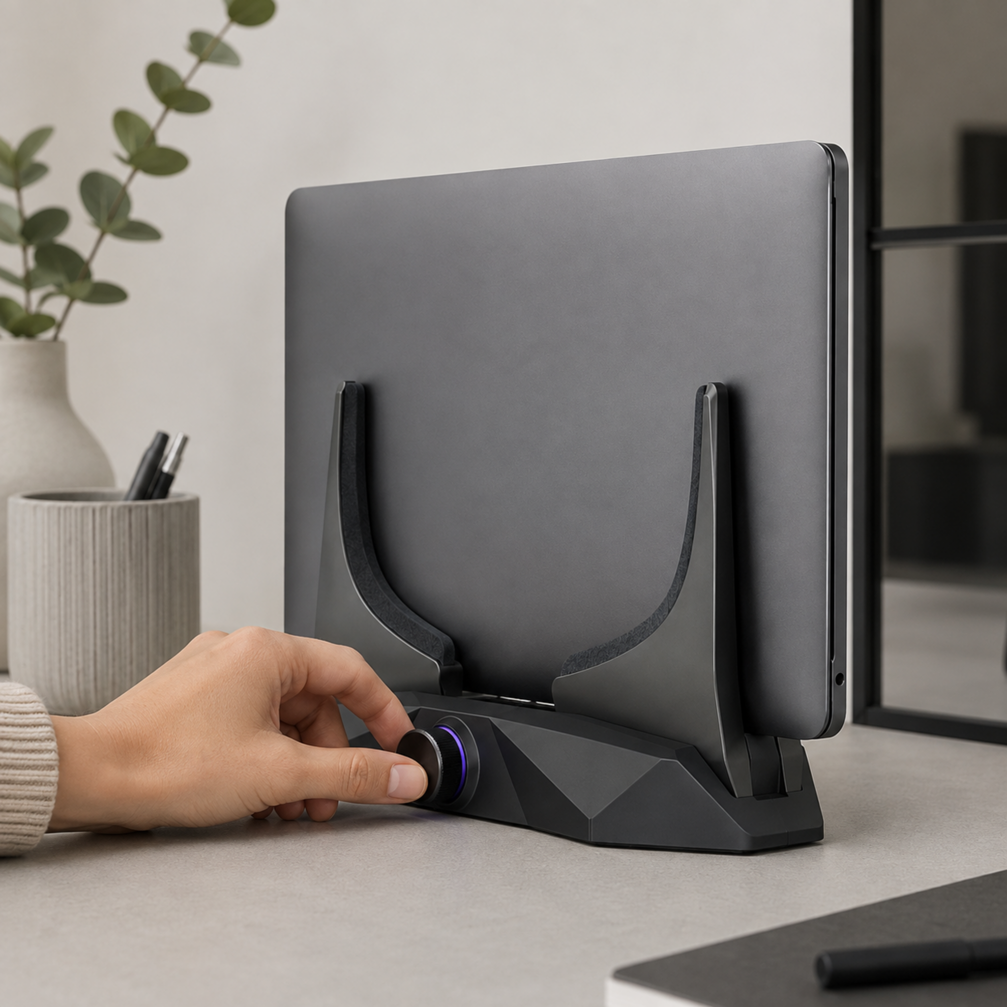 VectorDock Adjustable Vertical Laptop Stand