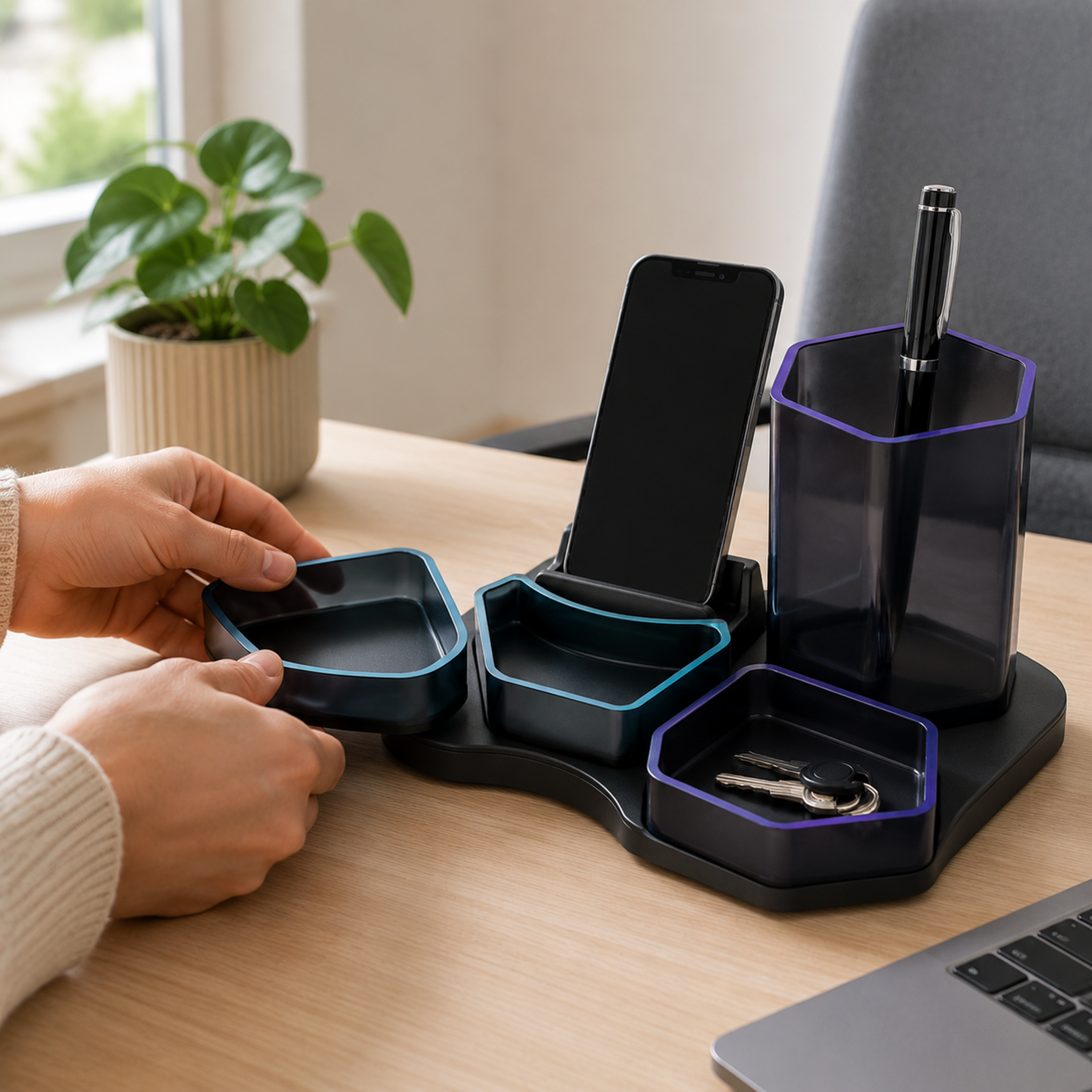 NodeDock Modular Desktop Organizer