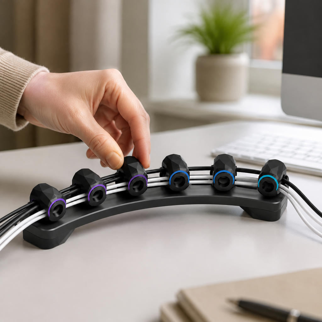 FluxRail Modular Cable Organizer