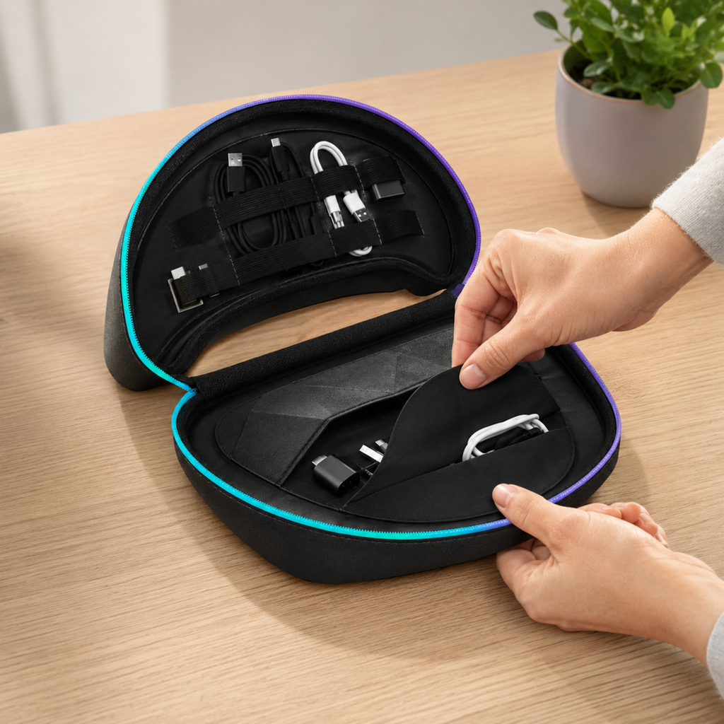 OrbitPod Modular Tech Organizer Case