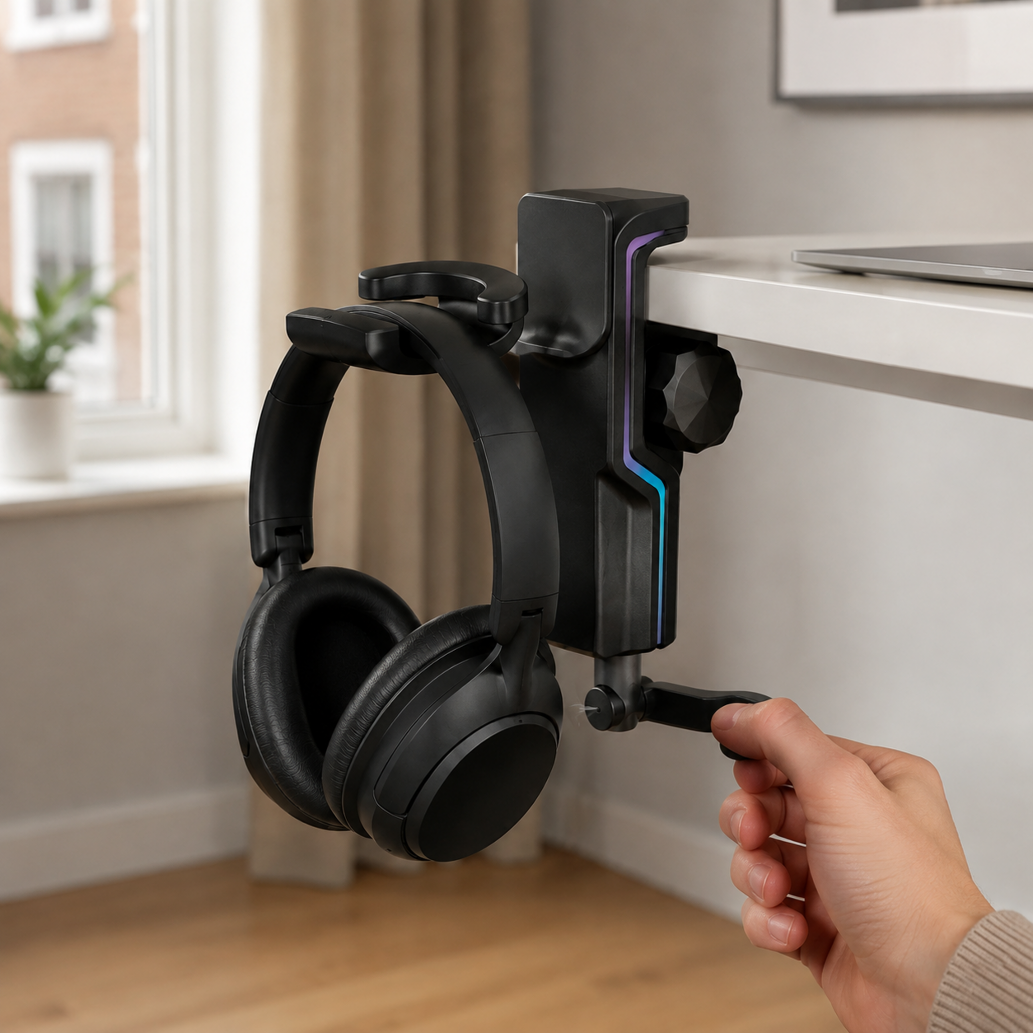 RiftHook Dual Headphone & Bag Hanger